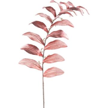 Artificial Solomon’s seal branch PRIHON with flowers, dark pink, 120cm