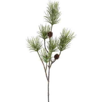 Artificial pine branch GRALTO with cones, green, 28"/70cm Artificial pine branch GRALTO with cones, green, 28"/70cm