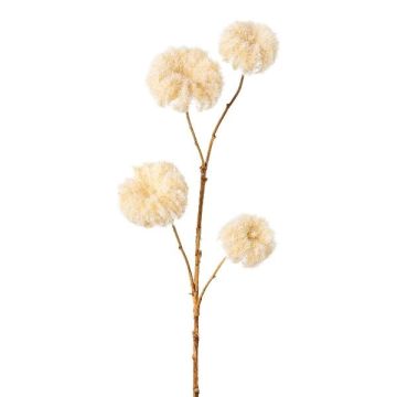 Artificial branch Clematis GAVREL, cream, 28"/70cm Artificial branch Clematis GAVREL, cream, 28"/70cm