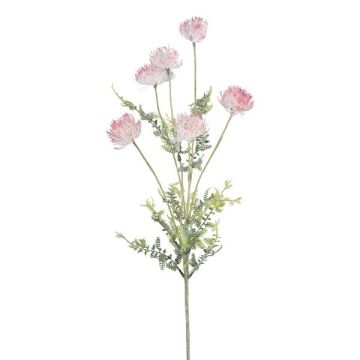 Artificial branch Grevillea BREGON, cream-pink, 31"/80cm