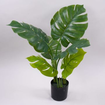 Artificial plant: Philodendron monstera deliciosa CUNKYN in decorative pot, 24"/60cm Artificial plant: Philodendron monstera deliciosa CUNKYN in decorative pot, 24"/60cm