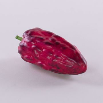 Decorative cocoa pod FORDIHAN, violet, 5.1"/13cm Decorative cocoa pod FORDIHAN, violet, 5.1"/13cm