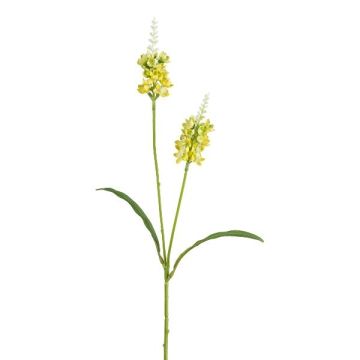 Artificial sage sprig LOHFER, yellow, 26"/65cm