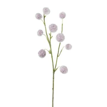 Artificial branch Gomphocarpus physocarpus FLIVON, fruits, lilac, 24"/60cm