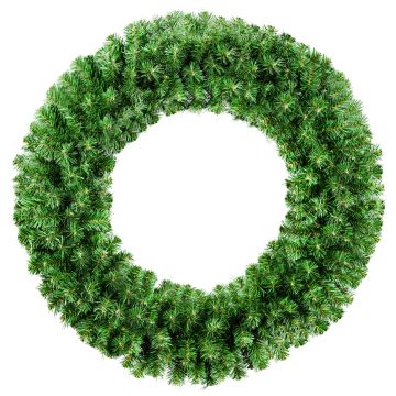 Artificial fir wreath KIRKENES, green, Ø55cm