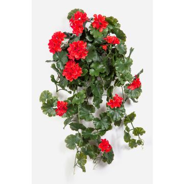 OTTAVIA artificial geranium on a stem, crossdoor, red, 65cm