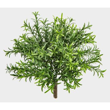Artificial kitchen herb: rosemary ORSOLA on a stick, flame-retardant, green, 12"/30cm
