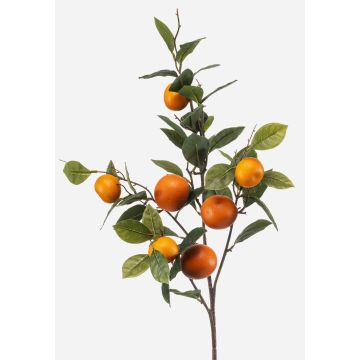 False orange branch QUEOSHA with fruits, orange, 3ft/95cm