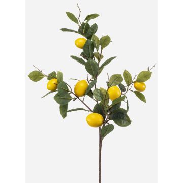 False lemon branch QUEOSHA with fruits, yellow, 3ft/95cm