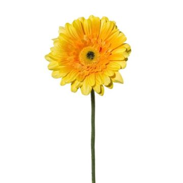 Decorative flower Gerbera VORNEK, yellow, 26"/65cm Decorative flower Gerbera VORNEK, yellow, 26"/65cm