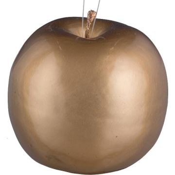 Decorative apple MANTY, gold, 3.5"/9cm Decorative apple MANTY, gold, 3.5"/9cm