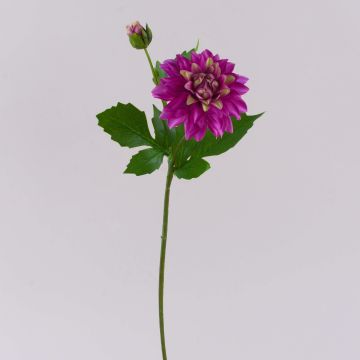 Artificial dahlia WERNYT, violet, 45cm, Ø10cm