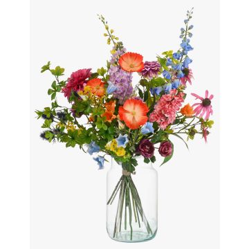 Artificial flower bouquet FEME, colourful, 3ft/90cm, Ø22"/55cm Artificial flower bouquet FEME, colourful, 3ft/90cm, Ø22"/55cm