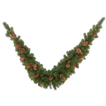 Artificial fir garland KERRY, green, 9ft/275cm, Ø16"/40cm Artificial fir garland KERRY, green, 9ft/275cm, Ø16"/40cm