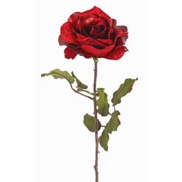 Velvet rose SINDALA, red, 24"/60cm, Ø4.7"/12cm Velvet rose SINDALA, red, 24"/60cm, Ø4.7"/12cm