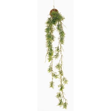 Artificial rosemary hanging plant IOANNIS on moss ball, green, 35"/90cm Artificial rosemary hanging plant IOANNIS on moss ball, green, 35"/90cm