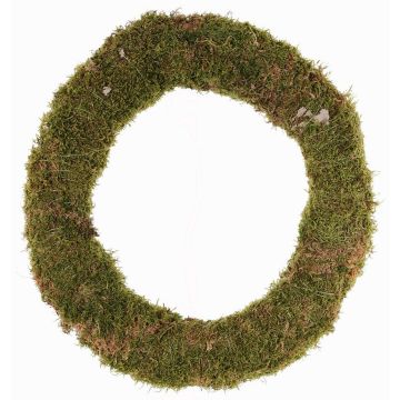 Natural moss wreath DIOTIMA, green, Ø15"/38cm Natural moss wreath DIOTIMA, green, Ø15"/38cm
