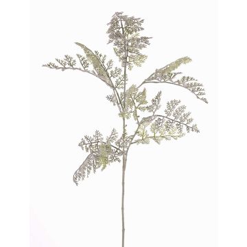 Artificial Artemisia spray EUFEMIA, white-green, 3ft/100cm
