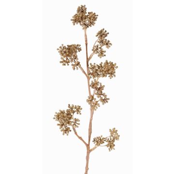 Artificial Bodinier's beautyberry spray FILOTAS with berries, green, 18"/45cm Artificial Bodinier's beautyberry spray FILOTAS with berries, green, 18"/45cm