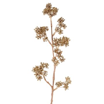 Artificial Bodinier's beautyberry spray FILOTAS with berries, green, 18"/45cm Artificial Bodinier's beautyberry spray FILOTAS with berries, green, 18"/45cm