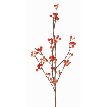 Fake snowberry spray HARMONIA, berries, orange, 31"/80cm Fake snowberry spray HARMONIA, berries, orange, 31"/80cm