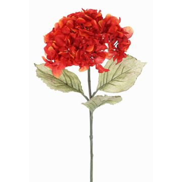 Artificial flower Hydrangea URANIA, orange-red, 30"/75cm, Ø8"/20cm Artificial flower Hydrangea URANIA, orange-red, 30"/75cm, Ø8"/20cm