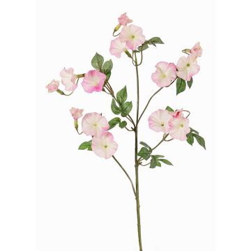 Artificial morning glory IORDANIS, pink-white, 31"/80cm, Ø1.2"-2.2"/3-5.5cm Artificial morning glory IORDANIS, pink-white, 31"/80cm, Ø1.2"-2.2"/3-5.5cm