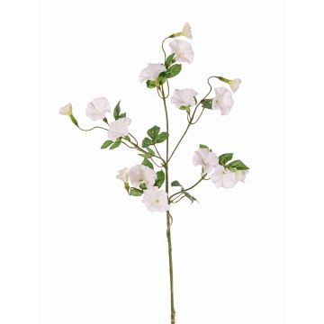 Artificial morning glory IORDANIS, white, 26"/65cm