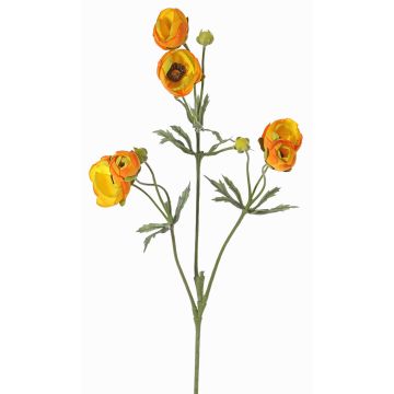 False ranunculus YARIS, orange-yellow, 26"/65cm, Ø1.2"-1.8"/3-4.5cm False ranunculus YARIS, orange-yellow, 26"/65cm, Ø1.2"-1.8"/3-4.5cm