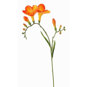 Synthetic freesia MARUSHA, orange, 28"/70cm, Ø2.4"/6cm Synthetic freesia MARUSHA, orange, 28"/70cm, Ø2.4"/6cm