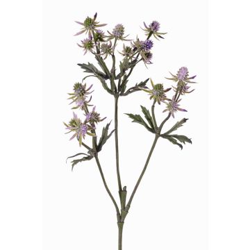 Artificial flower thistle (Eryngium) KALYPSO, purple, 26"/65cm, Ø1.2"-1.6"/3-4cm Artificial flower thistle (Eryngium) KALYPSO, purple, 26"/65cm, Ø1.2"-1.6"/3-4cm