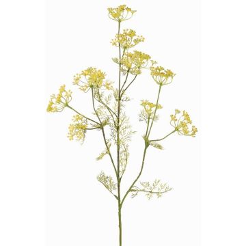 Artificial dill spray WINCENT, yellow, 31"/80cm, Ø2"-2.8"/5-7cm Artificial dill spray WINCENT, yellow, 31"/80cm, Ø2"-2.8"/5-7cm