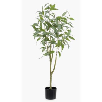 Artificial tree Eucalyptus ILONKA, artificial trunk, green, 4ft/115cm