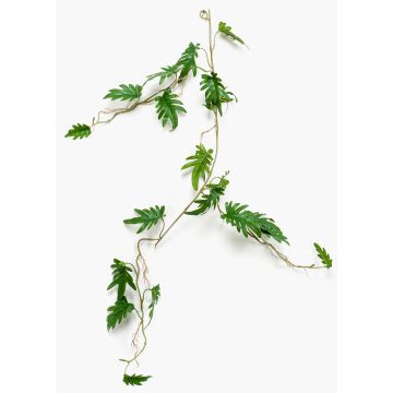 Decorative Philodendron Selloum Garland MATAS, 4ft/110cm