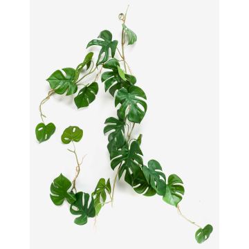 Decorative Philodendron Monstera Deliciosa Garland MATAS, 4ft/110cm