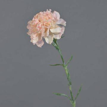 Artificial carnation NIRUSHA, pink-cream, 26"/65cm Artificial carnation NIRUSHA, pink-cream, 26"/65cm