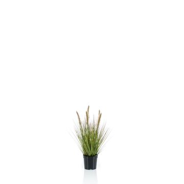 Fake pennisetum YWAIN with panicles, beige-green, 18"/45cm