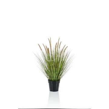 Fake pennisetum YWAIN with panicles, beige-green, 28"/70cm