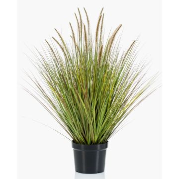 Fake pennisetum YWAIN with panicles, beige-green, 3ft/100cm