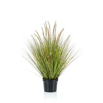 Fake pennisetum YWAIN with panicles, beige-green, 3ft/100cm