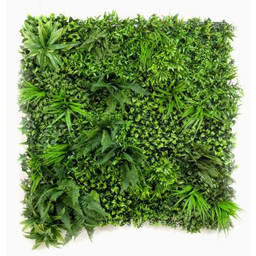 Decorative plant mat / hedge KITAI, crossdoor, green, 3ftx3ft/100x100cm