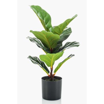 Artificial Ficus Lyrata EMILIANA, green, 22"/55cm