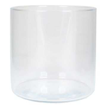 Glass vase SANNY, cylinder, clear, 7.5"/19cm, &Oslash;7.5"/19,1cm