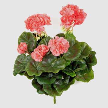 Artificial geranium CAPH on spike, light pink, 12"/30cm Artificial geranium CAPH on spike, light pink, 12"/30cm