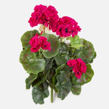 Artificial geranium CAPH on spike, violet, 12"/30cm Artificial geranium CAPH on spike, violet, 12"/30cm