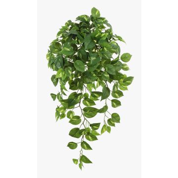 Artificial pothos hanging plant LAPI on spike, green, 33"/85cm