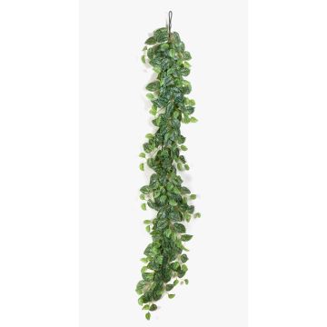 Artificial satin pothos GIRTAB, green-white, 6ft/180cm Artificial satin pothos GIRTAB, green-white, 6ft/180cm