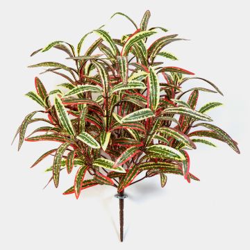 Artificial spider plant ANKAA on spike, green-red, 16"/40cm Artificial spider plant ANKAA on spike, green-red, 16"/40cm