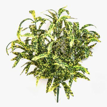 Artificial spider plant ANKAA on spike, green-yellow, 16"/40cm Artificial spider plant ANKAA on spike, green-yellow, 16"/40cm
