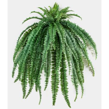 Fake Boston fern hanging plant AQUARI on spike, green, 3ft/105cm